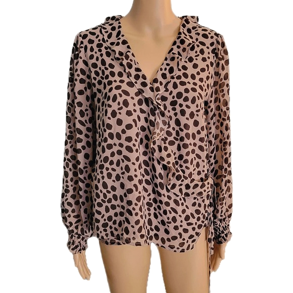 Mittoshop Printed Wrap Top Medium